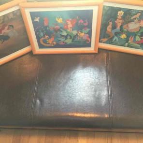 Little mermaid picture frames