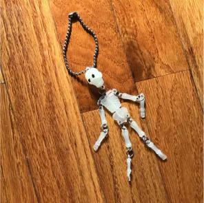 Skeleton Keychain