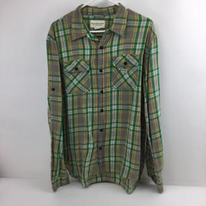 Denim & Co Ralph Lauren Plaid Shirt XL