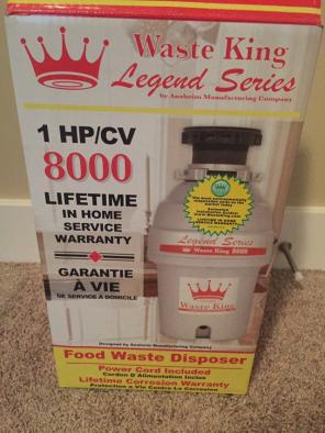 Waste King 1 Hp Garbage Disposal