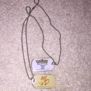 Edition 1 Pokemon Dog Tag Raichu