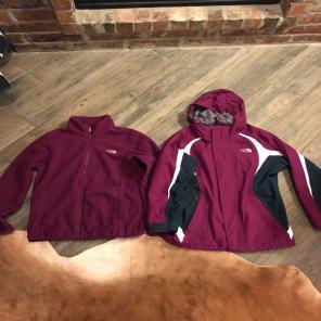 North face Girls 14/16 Hyvent 3in1 Coat