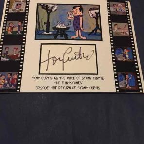 Tony Curtis Autograph