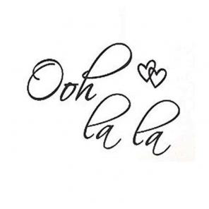 Ooh La La Wall Sticker