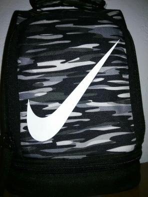 Nike camo Lunch Box.