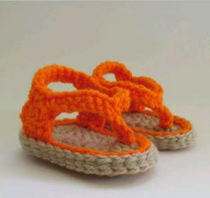 Baby Flip Flop sandals. Sz 0-1 booties