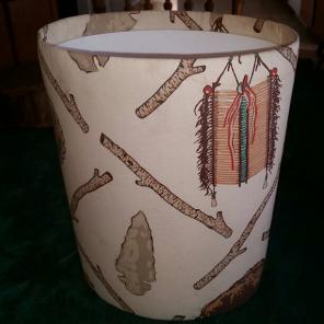 Native American Trash Can