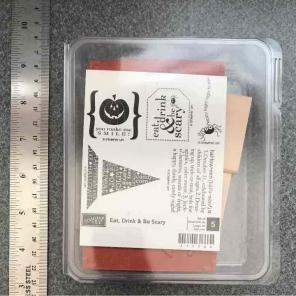Stampin Up Eat, Drink & Be Scary set