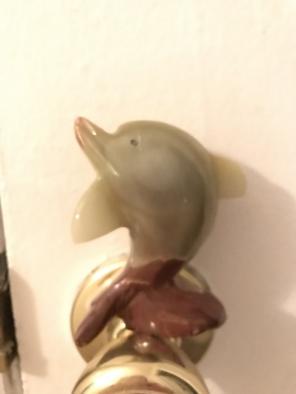 Vintage Hombre Brown Green Dolphin