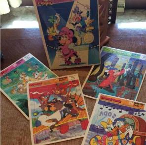 Golden Book Disney Puzzles Set of 5