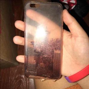 iPhone 6 transparent city case