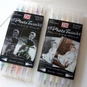 Photo twin markers