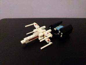 Lego Star Wars Mini X-WING & Tie Advance