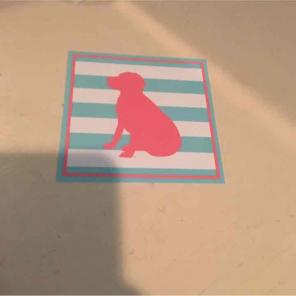 Hayley and the Hound sticker