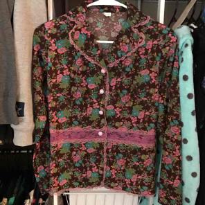 Vintage Floral Blazer