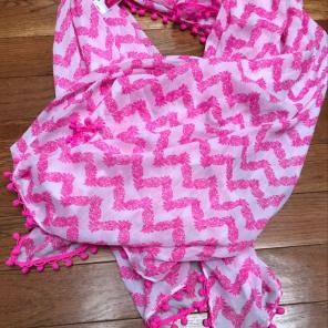 Lilly Pulitzer Pink Pineapple Scarf