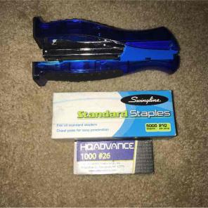 Stapler and Staples