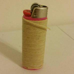 Assorted color Hemp Wick Lighter
