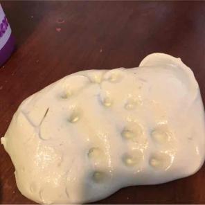 Slime size as a softball