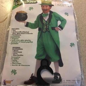 Mr. Leprechaun for a toddler