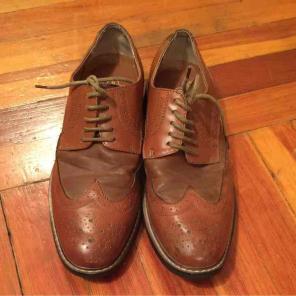 Men's Penguin Leather Wingtip Shoes