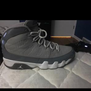 Air Jordan 9 retro cool greys