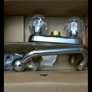 New in Box Moen Double Handle Laundry