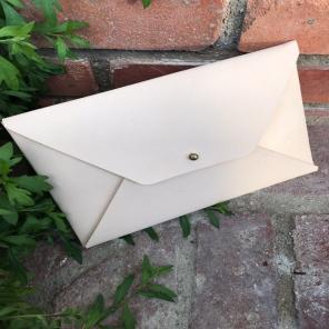 Leather Envelope Clutch