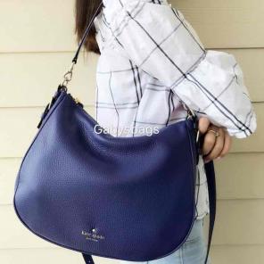 Kate spade mylie hobo blue crossbody