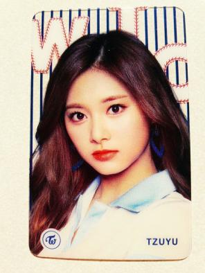 Kpop Twice Member Tzuyu Transparent Card