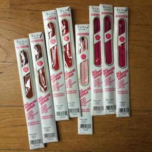All Purpose Polyester Zippers - Pink/Red