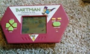 Bartman - vintage simpsons handheld game