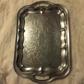 Fancy Silver Platter