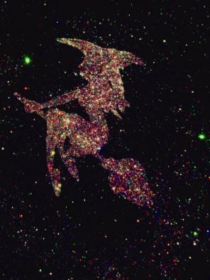 ' WITCHCRAFT '. Cosmetic GLITTER