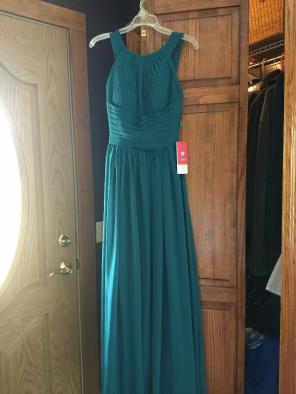 Beautiful teal bridesmaid dresses
