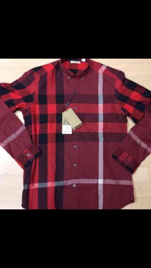 Burberry Brit Red Men's Shirt