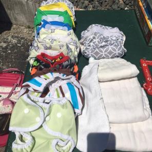 Mostly Newborn Cloth Diaper Lot