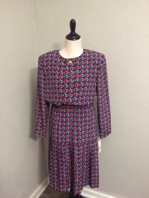 Vintage 90's Leslie Fay Skirt Set NWT