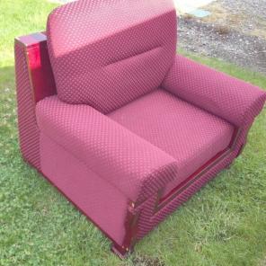 Ruby red firm chairs