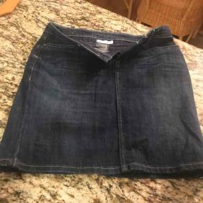 Banana Republic Denim mini skirt
