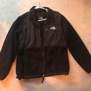 The North Face fleece women large black