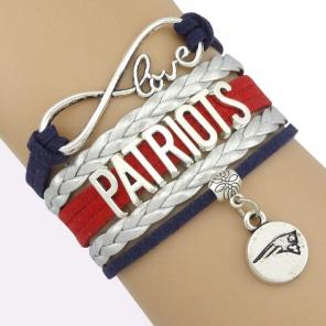 New England patriots bracelet football