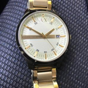 Armani Exchange Gold Watch