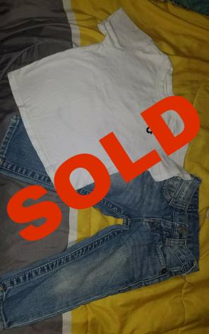 True Religion(Authentic) 2T Shirt & Jean