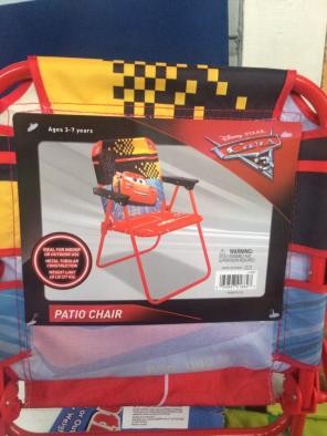 Cars 3 Kids Chair