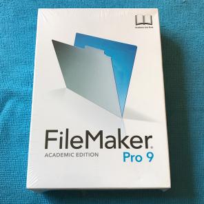 NEW File Maker Pro 9 Academic Mac PC