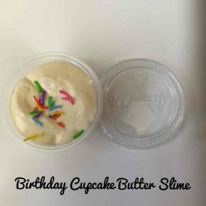 Birthday cupcakes Slime 4oz