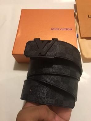 Black Louis Vuitton Belt