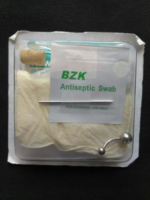 DIY Piercing Kit (Belly Ring)