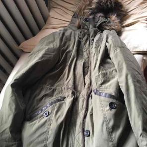 Abercrombie & Fitch Olive Green Parka